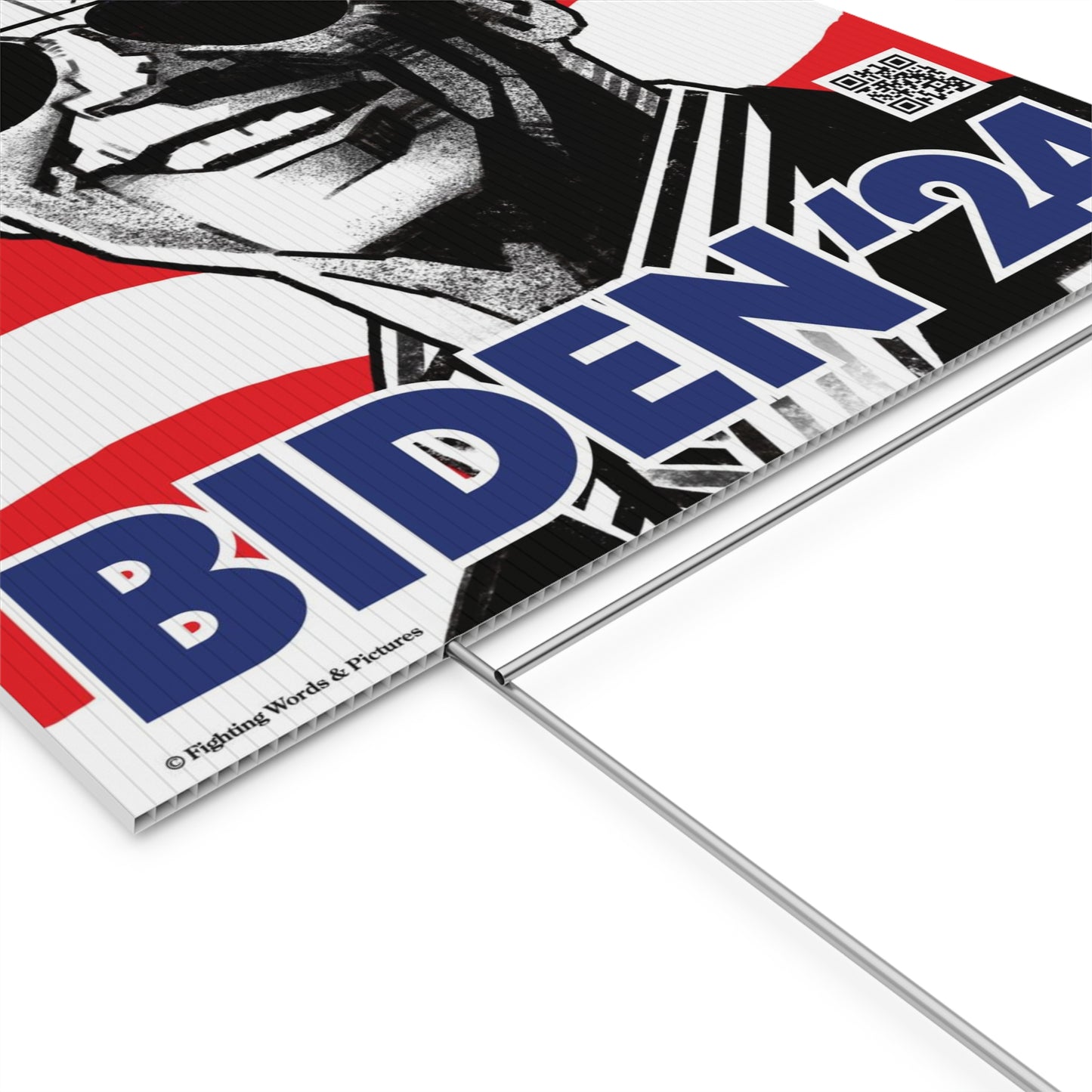 Because beating Trump’s racist ass does not get old BIDEN'24 Plastic Yard Sign