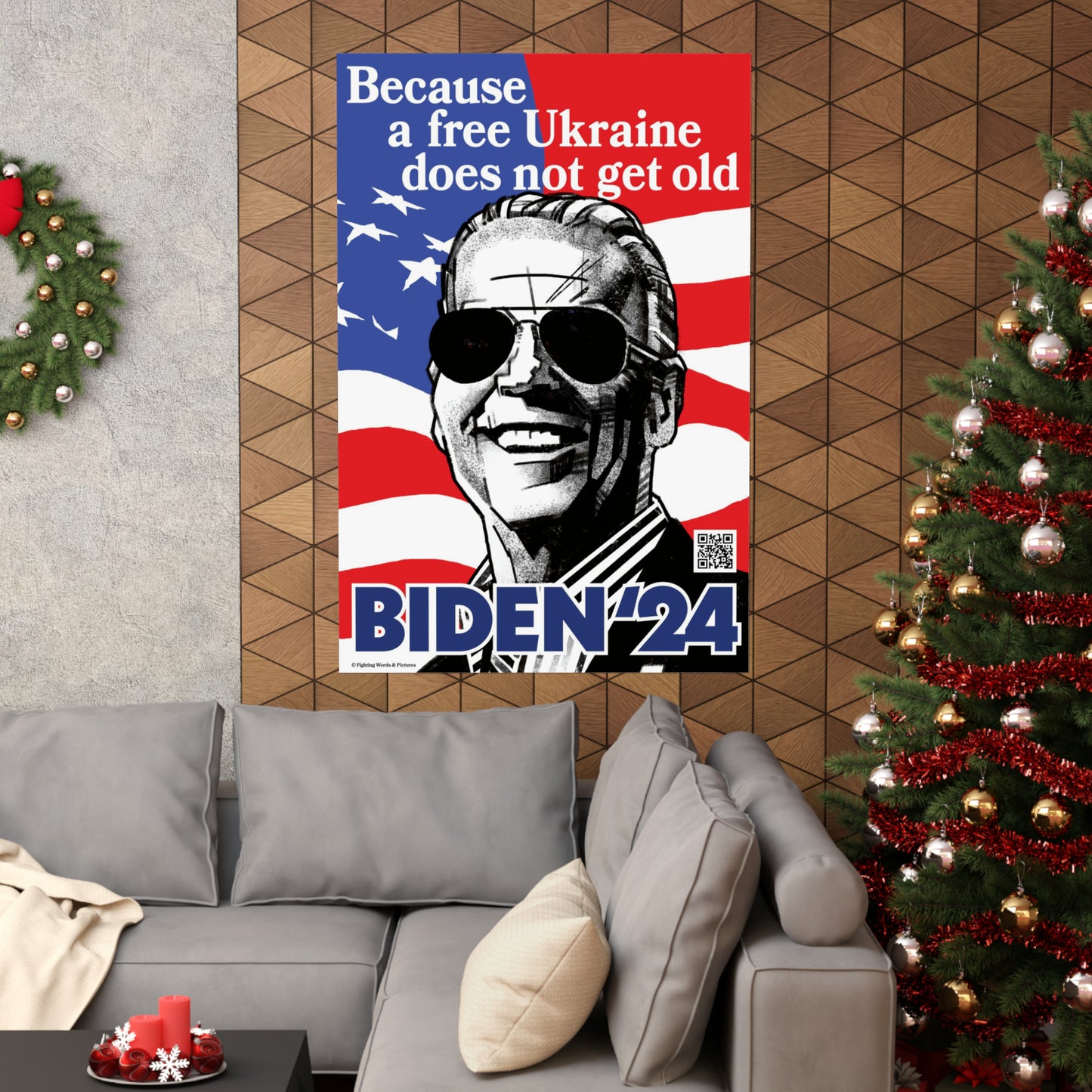 Because a free Ukraine does not get old Matte Vertical Posters